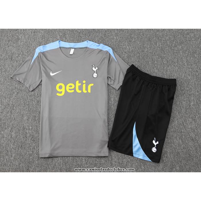 Fato de Treino
 Tottenham Hotspur 24/25 Manga Curta
 Cinza
 - Calcas Curta
